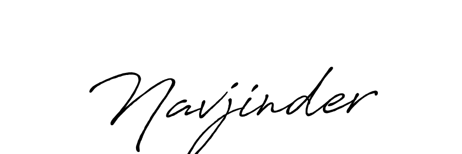 How to make Navjinder signature? Antro_Vectra_Bolder is a professional autograph style. Create handwritten signature for Navjinder name. Navjinder signature style 7 images and pictures png