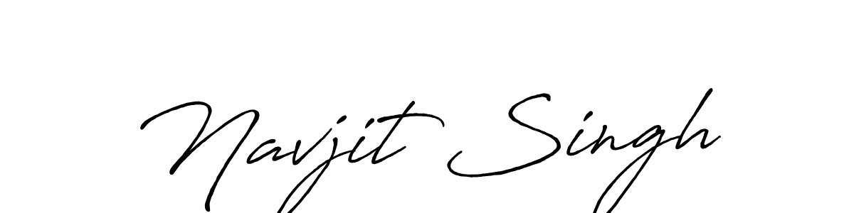 Also You can easily find your signature by using the search form. We will create Navjit Singh name handwritten signature images for you free of cost using Antro_Vectra_Bolder sign style. Navjit Singh signature style 7 images and pictures png