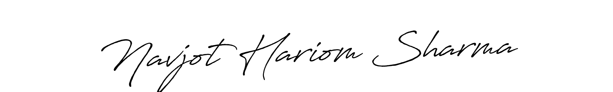 You should practise on your own different ways (Antro_Vectra_Bolder) to write your name (Navjot Hariom Sharma) in signature. don't let someone else do it for you. Navjot Hariom Sharma signature style 7 images and pictures png