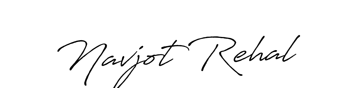 How to make Navjot Rehal signature? Antro_Vectra_Bolder is a professional autograph style. Create handwritten signature for Navjot Rehal name. Navjot Rehal signature style 7 images and pictures png