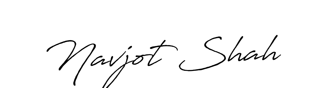 Also You can easily find your signature by using the search form. We will create Navjot Shah name handwritten signature images for you free of cost using Antro_Vectra_Bolder sign style. Navjot Shah signature style 7 images and pictures png