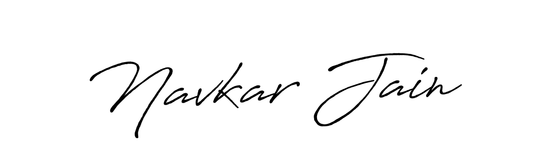 Also we have Navkar Jain name is the best signature style. Create professional handwritten signature collection using Antro_Vectra_Bolder autograph style. Navkar Jain signature style 7 images and pictures png