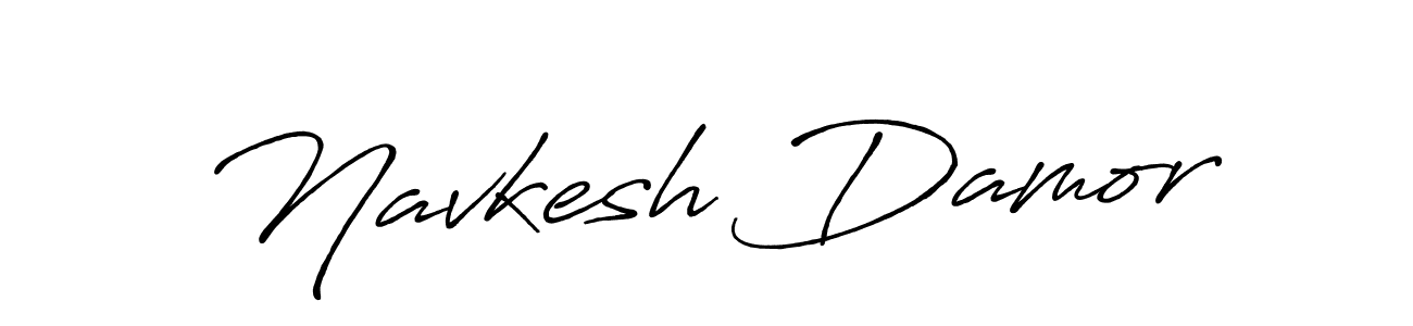 if you are searching for the best signature style for your name Navkesh Damor. so please give up your signature search. here we have designed multiple signature styles  using Antro_Vectra_Bolder. Navkesh Damor signature style 7 images and pictures png