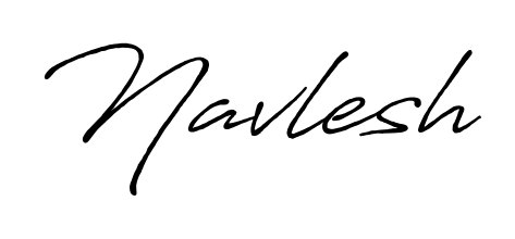 Quickly download Navlesh name signature in high-resolution PNG using Antro_Vectra_Bolder style. Ready to insert into PDFs and online applications. Navlesh signature style 7 images and pictures png