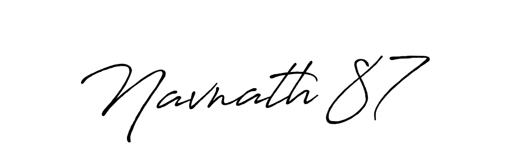 Once you've used our free online signature maker to create your best signature Antro_Vectra_Bolder style, it's time to enjoy all of the benefits that Navnath 87 name signing documents. Navnath 87 signature style 7 images and pictures png