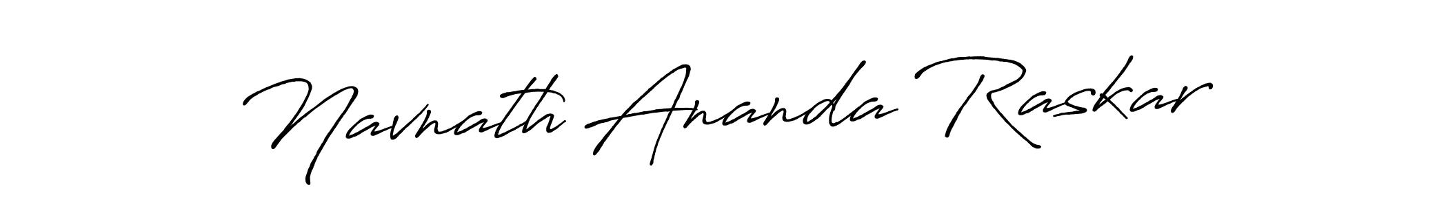 Antro_Vectra_Bolder is a professional signature style that is perfect for those who want to add a touch of class to their signature. It is also a great choice for those who want to make their signature more unique. Get Navnath Ananda Raskar name to fancy signature for free. Navnath Ananda Raskar signature style 7 images and pictures png