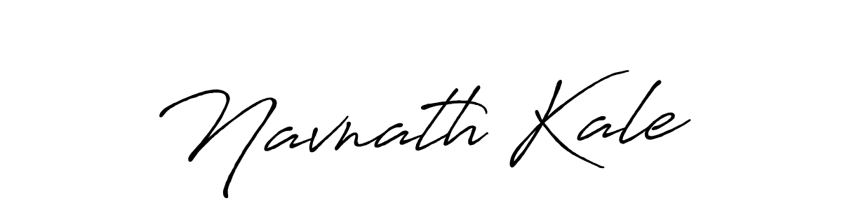 Design your own signature with our free online signature maker. With this signature software, you can create a handwritten (Antro_Vectra_Bolder) signature for name Navnath Kale. Navnath Kale signature style 7 images and pictures png