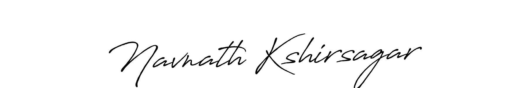How to make Navnath Kshirsagar name signature. Use Antro_Vectra_Bolder style for creating short signs online. This is the latest handwritten sign. Navnath Kshirsagar signature style 7 images and pictures png