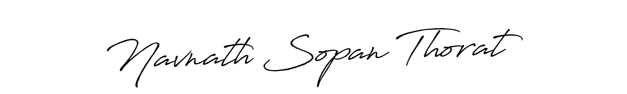 It looks lik you need a new signature style for name Navnath Sopan Thorat. Design unique handwritten (Antro_Vectra_Bolder) signature with our free signature maker in just a few clicks. Navnath Sopan Thorat signature style 7 images and pictures png