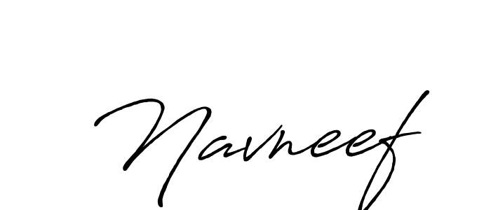 Use a signature maker to create a handwritten signature online. With this signature software, you can design (Antro_Vectra_Bolder) your own signature for name Navneef. Navneef signature style 7 images and pictures png