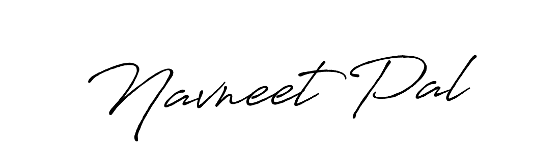 Make a beautiful signature design for name Navneet Pal. With this signature (Antro_Vectra_Bolder) style, you can create a handwritten signature for free. Navneet Pal signature style 7 images and pictures png