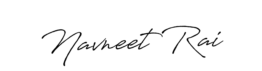 Navneet Rai stylish signature style. Best Handwritten Sign (Antro_Vectra_Bolder) for my name. Handwritten Signature Collection Ideas for my name Navneet Rai. Navneet Rai signature style 7 images and pictures png