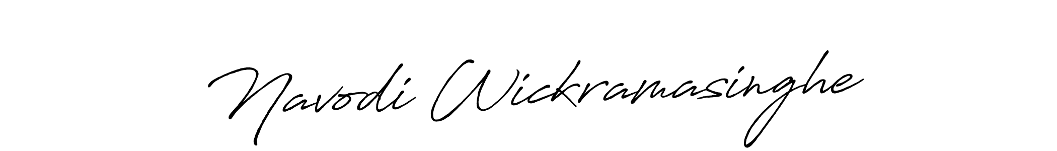 This is the best signature style for the Navodi Wickramasinghe name. Also you like these signature font (Antro_Vectra_Bolder). Mix name signature. Navodi Wickramasinghe signature style 7 images and pictures png