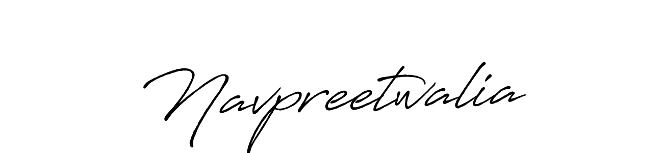 Design your own signature with our free online signature maker. With this signature software, you can create a handwritten (Antro_Vectra_Bolder) signature for name Navpreetwalia. Navpreetwalia signature style 7 images and pictures png