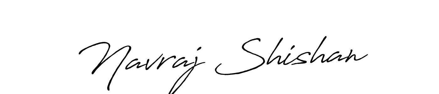 Similarly Antro_Vectra_Bolder is the best handwritten signature design. Signature creator online .You can use it as an online autograph creator for name Navraj Shishan. Navraj Shishan signature style 7 images and pictures png