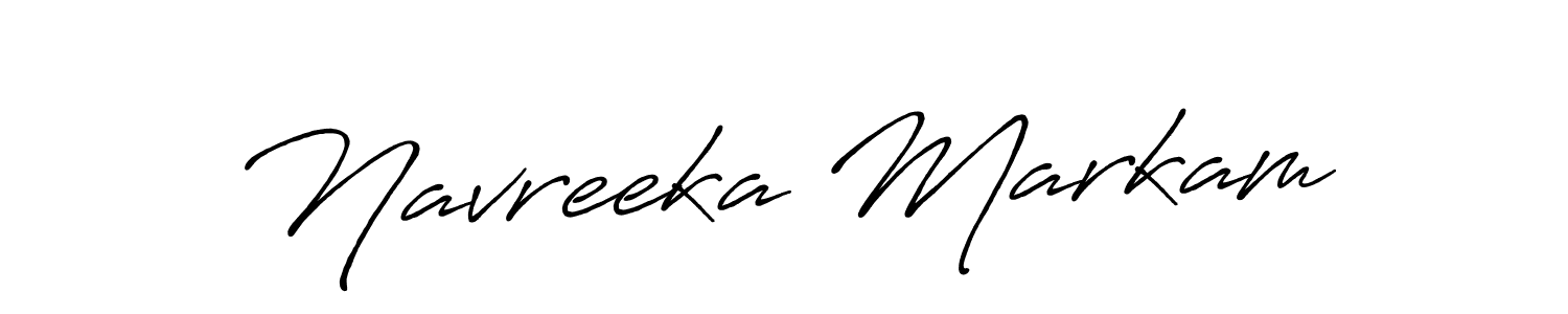 You should practise on your own different ways (Antro_Vectra_Bolder) to write your name (Navreeka Markam) in signature. don't let someone else do it for you. Navreeka Markam signature style 7 images and pictures png