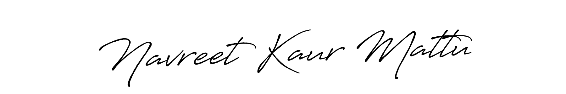 if you are searching for the best signature style for your name Navreet Kaur Mattu. so please give up your signature search. here we have designed multiple signature styles  using Antro_Vectra_Bolder. Navreet Kaur Mattu signature style 7 images and pictures png