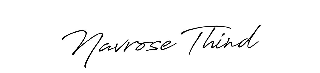 How to make Navrose Thind signature? Antro_Vectra_Bolder is a professional autograph style. Create handwritten signature for Navrose Thind name. Navrose Thind signature style 7 images and pictures png