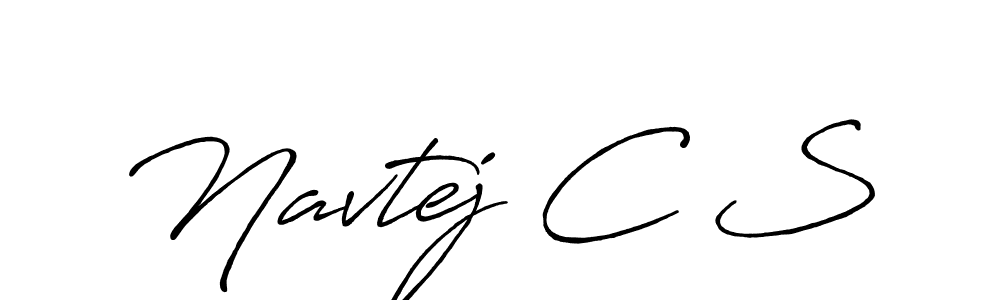 You should practise on your own different ways (Antro_Vectra_Bolder) to write your name (Navtej C S) in signature. don't let someone else do it for you. Navtej C S signature style 7 images and pictures png