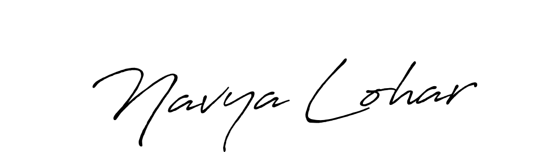 Make a short Navya Lohar signature style. Manage your documents anywhere anytime using Antro_Vectra_Bolder. Create and add eSignatures, submit forms, share and send files easily. Navya Lohar signature style 7 images and pictures png