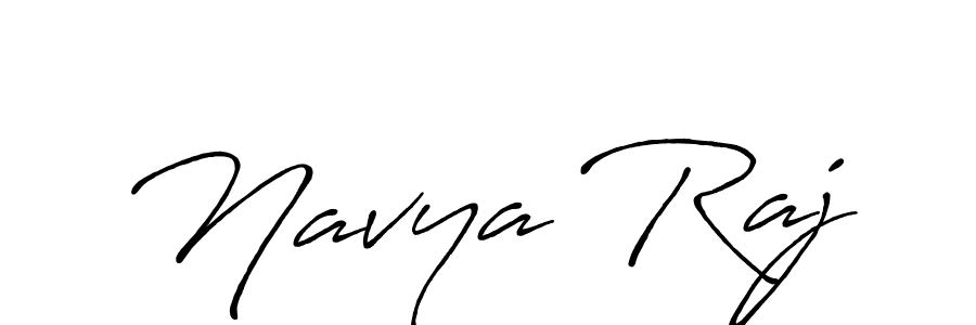 Similarly Antro_Vectra_Bolder is the best handwritten signature design. Signature creator online .You can use it as an online autograph creator for name Navya Raj. Navya Raj signature style 7 images and pictures png