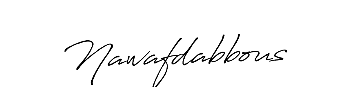 Once you've used our free online signature maker to create your best signature Antro_Vectra_Bolder style, it's time to enjoy all of the benefits that Nawafdabbous name signing documents. Nawafdabbous signature style 7 images and pictures png