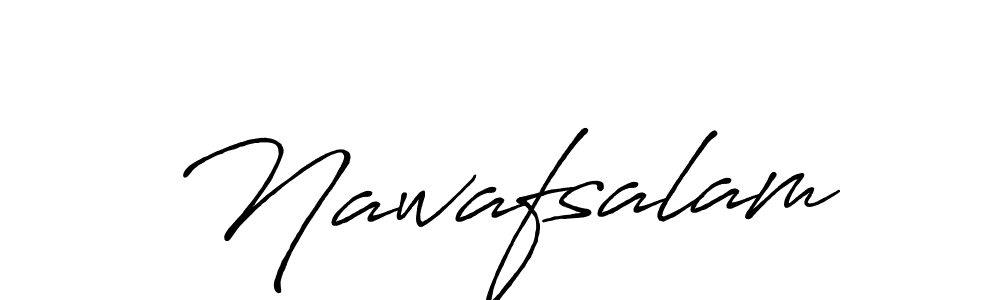 Antro_Vectra_Bolder is a professional signature style that is perfect for those who want to add a touch of class to their signature. It is also a great choice for those who want to make their signature more unique. Get Nawafsalam name to fancy signature for free. Nawafsalam signature style 7 images and pictures png