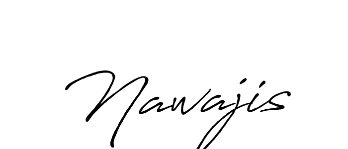 Create a beautiful signature design for name Nawajis. With this signature (Antro_Vectra_Bolder) fonts, you can make a handwritten signature for free. Nawajis signature style 7 images and pictures png