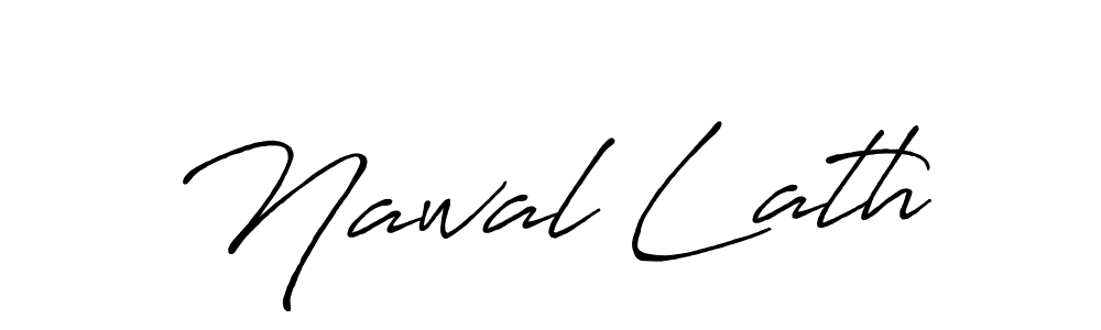 How to make Nawal Lath signature? Antro_Vectra_Bolder is a professional autograph style. Create handwritten signature for Nawal Lath name. Nawal Lath signature style 7 images and pictures png