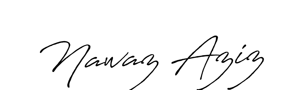 Here are the top 10 professional signature styles for the name Nawaz Aziz. These are the best autograph styles you can use for your name. Nawaz Aziz signature style 7 images and pictures png