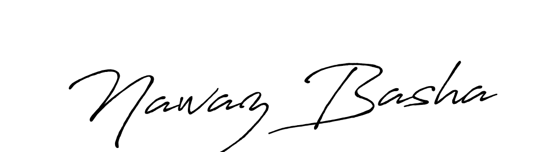 Nawaz Basha stylish signature style. Best Handwritten Sign (Antro_Vectra_Bolder) for my name. Handwritten Signature Collection Ideas for my name Nawaz Basha. Nawaz Basha signature style 7 images and pictures png