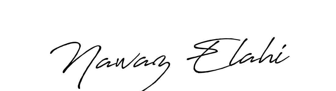 Also You can easily find your signature by using the search form. We will create Nawaz Elahi name handwritten signature images for you free of cost using Antro_Vectra_Bolder sign style. Nawaz Elahi signature style 7 images and pictures png