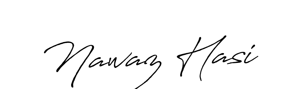 Similarly Antro_Vectra_Bolder is the best handwritten signature design. Signature creator online .You can use it as an online autograph creator for name Nawaz Hasi. Nawaz Hasi signature style 7 images and pictures png