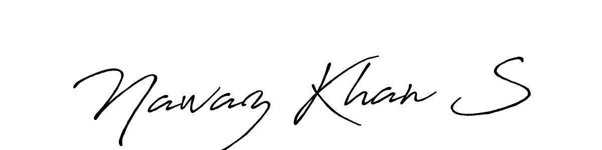 Similarly Antro_Vectra_Bolder is the best handwritten signature design. Signature creator online .You can use it as an online autograph creator for name Nawaz Khan S. Nawaz Khan S signature style 7 images and pictures png