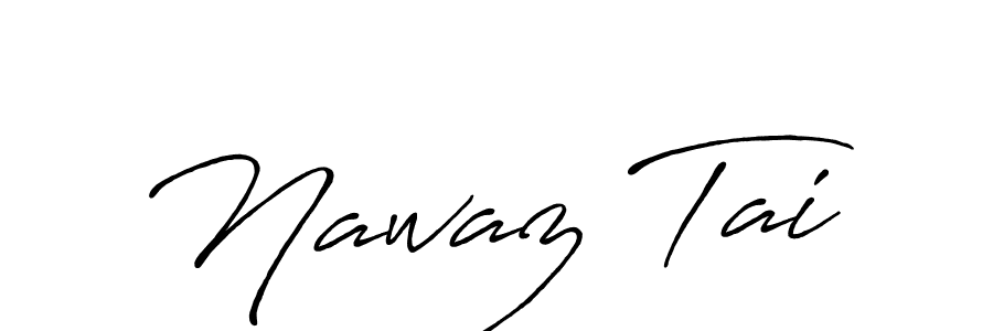 Here are the top 10 professional signature styles for the name Nawaz Tai. These are the best autograph styles you can use for your name. Nawaz Tai signature style 7 images and pictures png