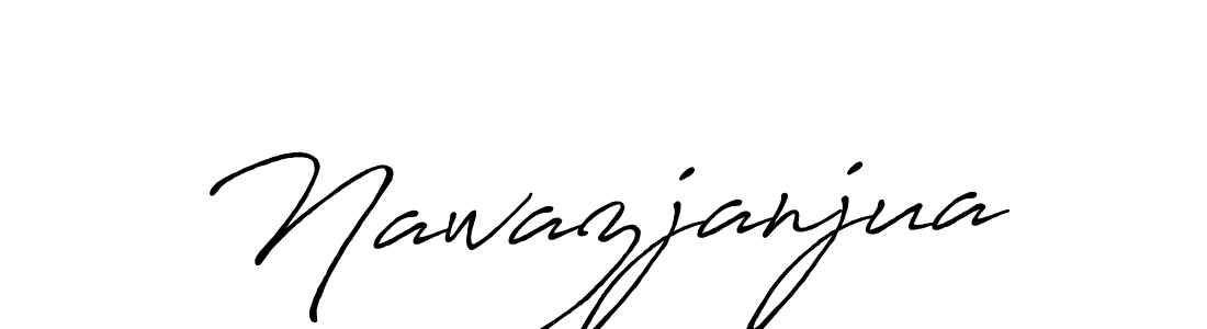 Create a beautiful signature design for name Nawazjanjua. With this signature (Antro_Vectra_Bolder) fonts, you can make a handwritten signature for free. Nawazjanjua signature style 7 images and pictures png