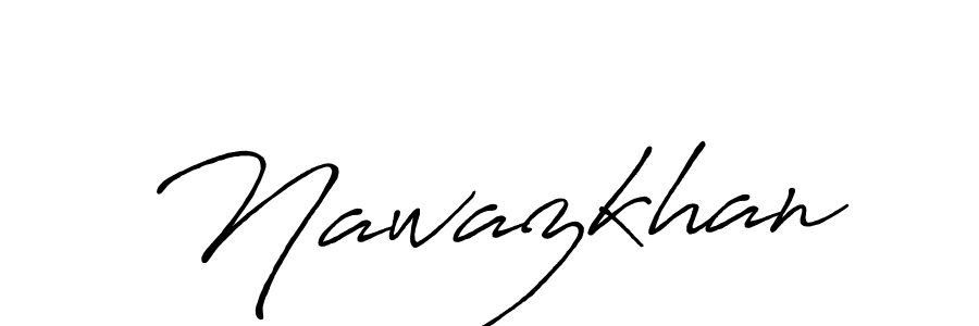 How to Draw Nawazkhan signature style? Antro_Vectra_Bolder is a latest design signature styles for name Nawazkhan. Nawazkhan signature style 7 images and pictures png