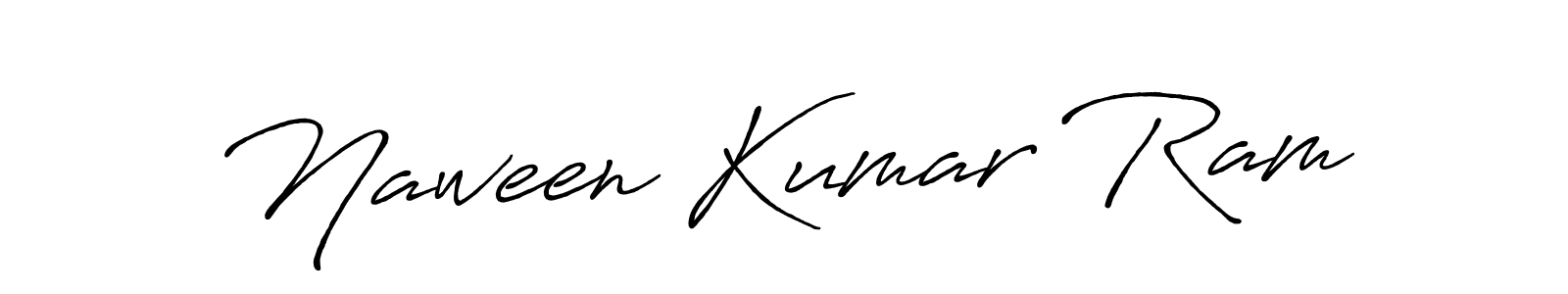 Naween Kumar Ram stylish signature style. Best Handwritten Sign (Antro_Vectra_Bolder) for my name. Handwritten Signature Collection Ideas for my name Naween Kumar Ram. Naween Kumar Ram signature style 7 images and pictures png