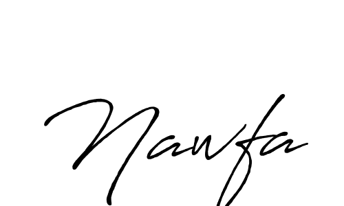How to make Nawfa signature? Antro_Vectra_Bolder is a professional autograph style. Create handwritten signature for Nawfa name. Nawfa signature style 7 images and pictures png