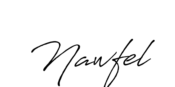 Also You can easily find your signature by using the search form. We will create Nawfel name handwritten signature images for you free of cost using Antro_Vectra_Bolder sign style. Nawfel signature style 7 images and pictures png