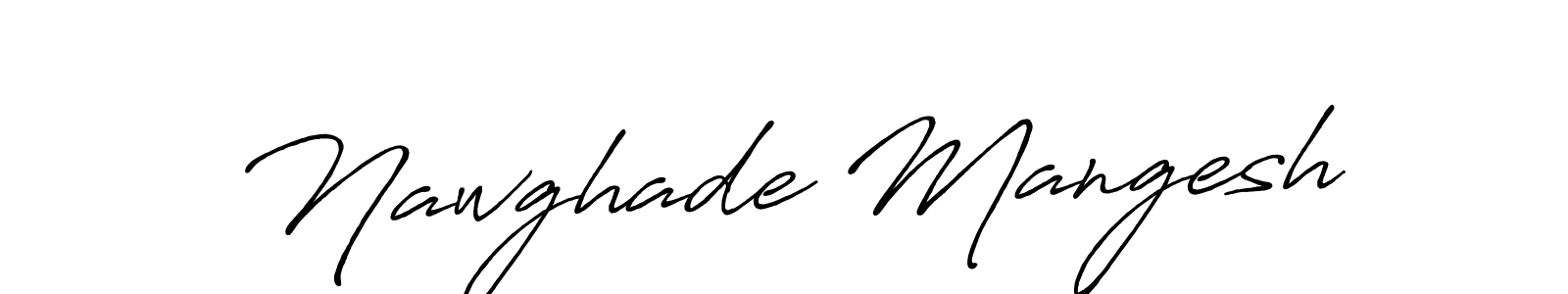 Make a beautiful signature design for name Nawghade Mangesh. Use this online signature maker to create a handwritten signature for free. Nawghade Mangesh signature style 7 images and pictures png