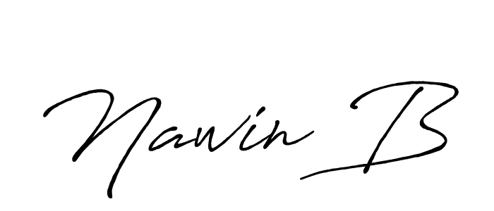 Here are the top 10 professional signature styles for the name Nawin B. These are the best autograph styles you can use for your name. Nawin B signature style 7 images and pictures png