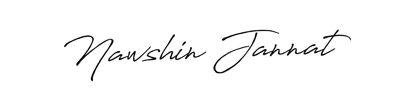 It looks lik you need a new signature style for name Nawshin Jannat. Design unique handwritten (Antro_Vectra_Bolder) signature with our free signature maker in just a few clicks. Nawshin Jannat signature style 7 images and pictures png