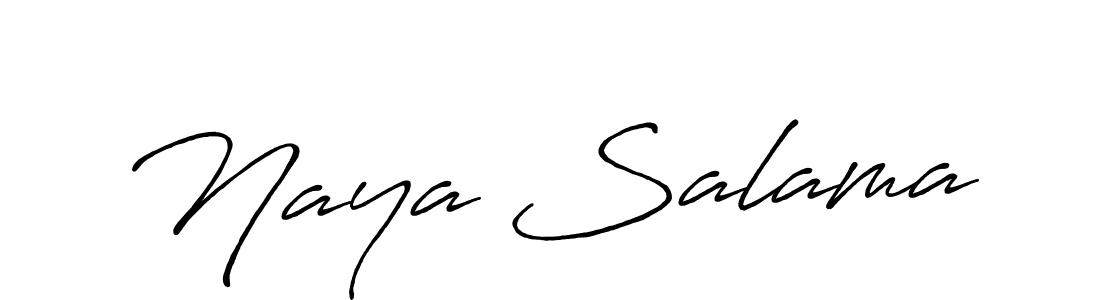 Here are the top 10 professional signature styles for the name Naya Salama. These are the best autograph styles you can use for your name. Naya Salama signature style 7 images and pictures png