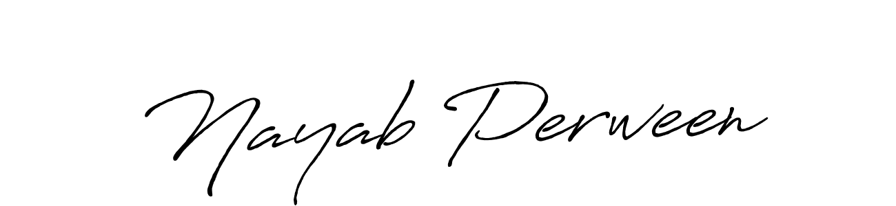 Once you've used our free online signature maker to create your best signature Antro_Vectra_Bolder style, it's time to enjoy all of the benefits that Nayab Perween name signing documents. Nayab Perween signature style 7 images and pictures png