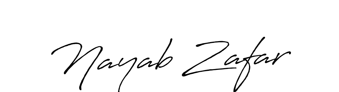 How to Draw Nayab Zafar signature style? Antro_Vectra_Bolder is a latest design signature styles for name Nayab Zafar. Nayab Zafar signature style 7 images and pictures png