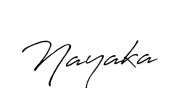 How to make Nayaka signature? Antro_Vectra_Bolder is a professional autograph style. Create handwritten signature for Nayaka name. Nayaka signature style 7 images and pictures png