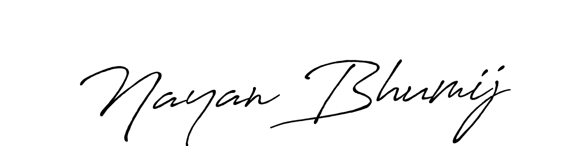 Also You can easily find your signature by using the search form. We will create Nayan Bhumij name handwritten signature images for you free of cost using Antro_Vectra_Bolder sign style. Nayan Bhumij signature style 7 images and pictures png