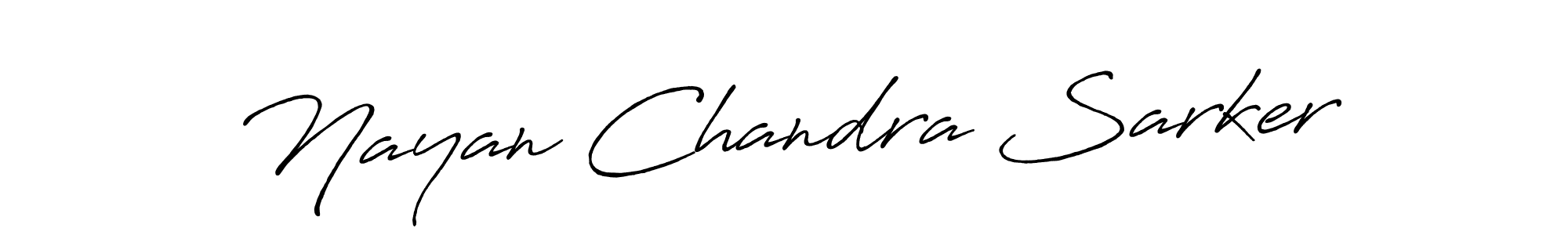 The best way (Antro_Vectra_Bolder) to make a short signature is to pick only two or three words in your name. The name Nayan Chandra Sarker include a total of six letters. For converting this name. Nayan Chandra Sarker signature style 7 images and pictures png