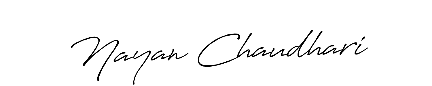 The best way (Antro_Vectra_Bolder) to make a short signature is to pick only two or three words in your name. The name Nayan Chaudhari include a total of six letters. For converting this name. Nayan Chaudhari signature style 7 images and pictures png